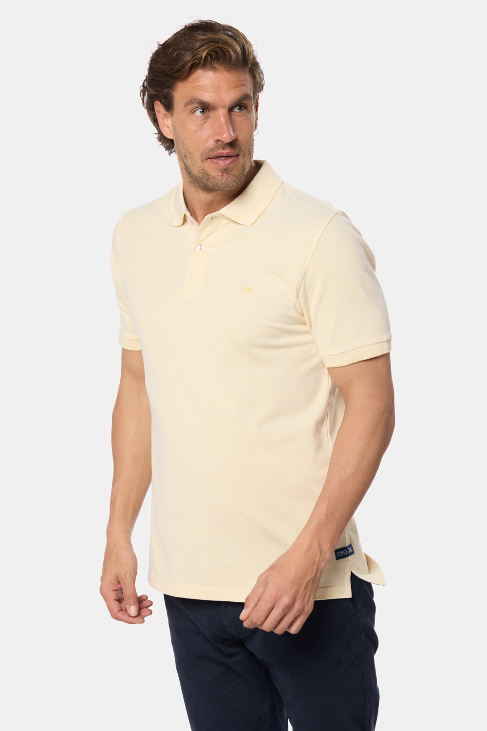 REMERA POLO LISA Amarillo