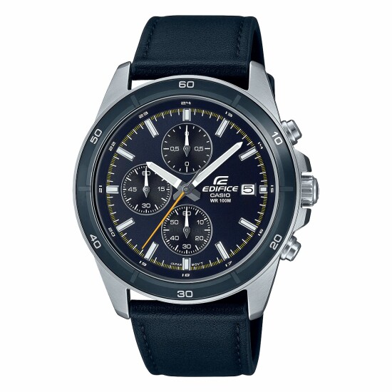 Reloj CASIO EDIFICE EFR526L-2CVUDF Cuero Azul Esfera 43mm 0