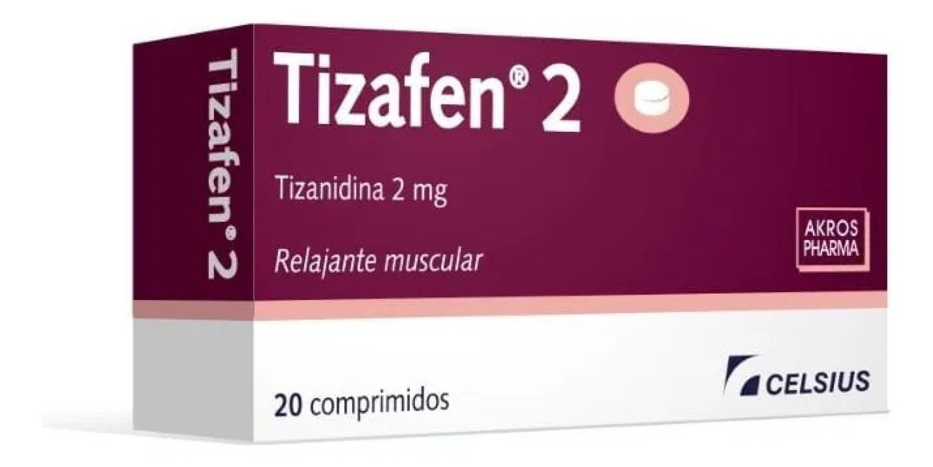 Tizafen 2 mg por 20 Comprimidos 