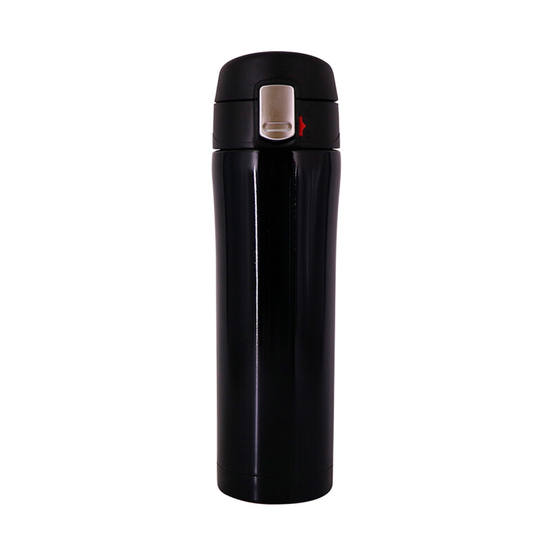 Botella con abre facil 450 ml Mobby NEGRO