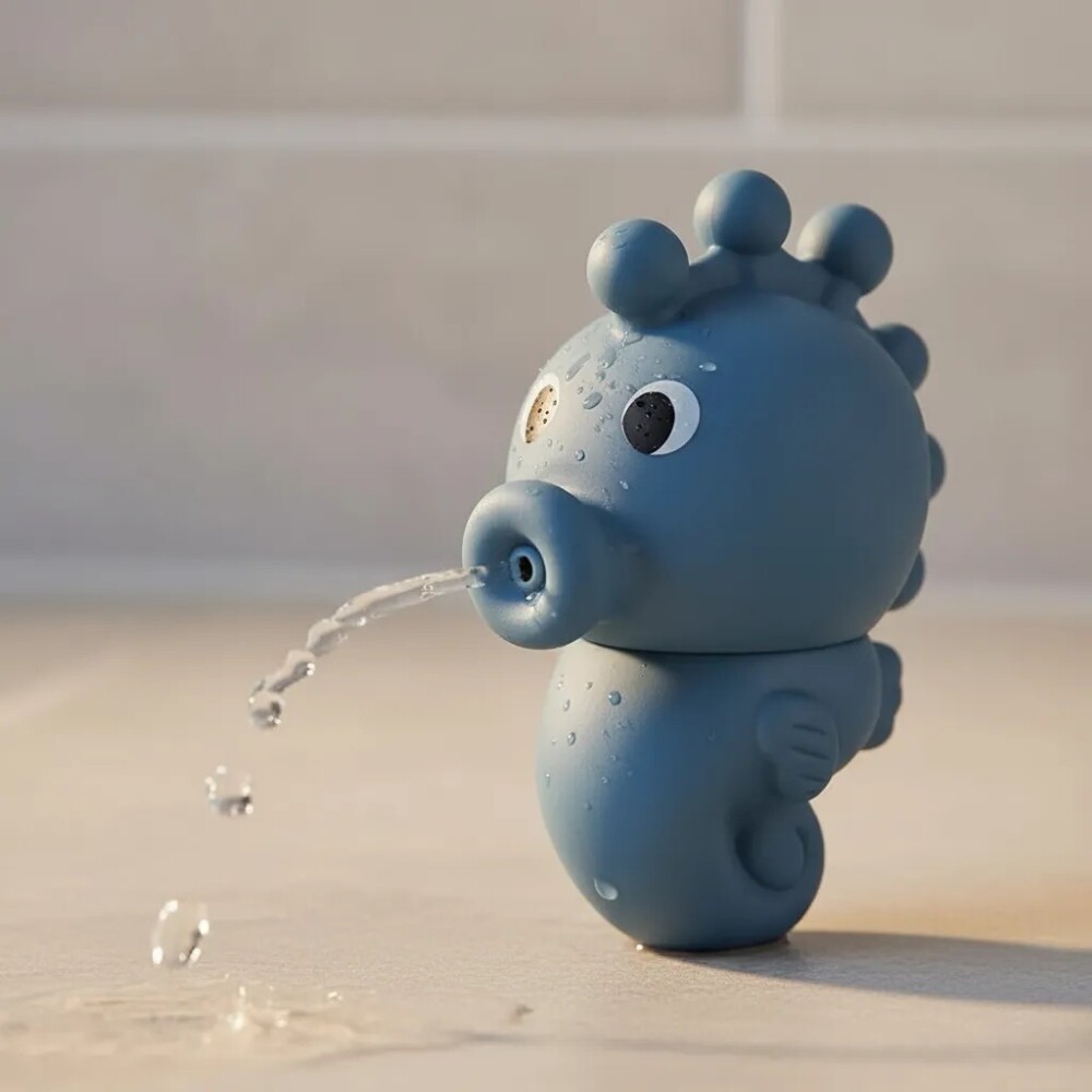 Juego baño animales fondo mar lavables BUBA silicona Juego baño animales fondo mar lavables BUBA silicona