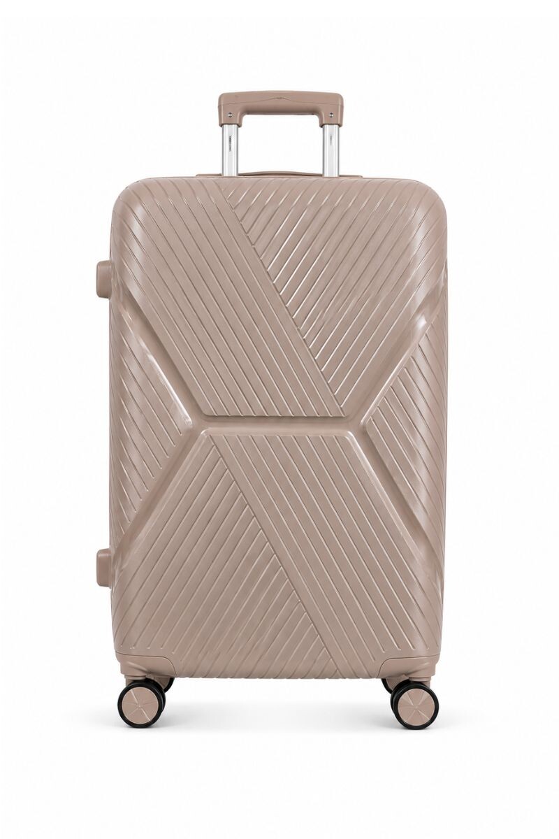 VALIJA C/RUEDAS DESMONTABLES BEIGE S VALIJA C/RUEDAS DESMONTABLES BEIGE S