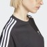Remera Adidas 3 Rayas Negro