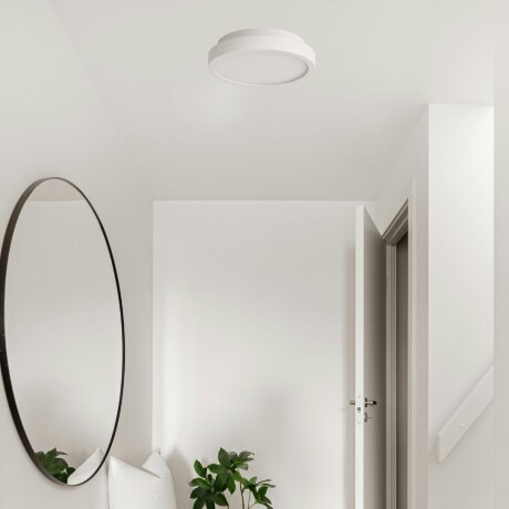 Plafón LED pequeño moderno, Dimerizable 15W 20CM BLANCO