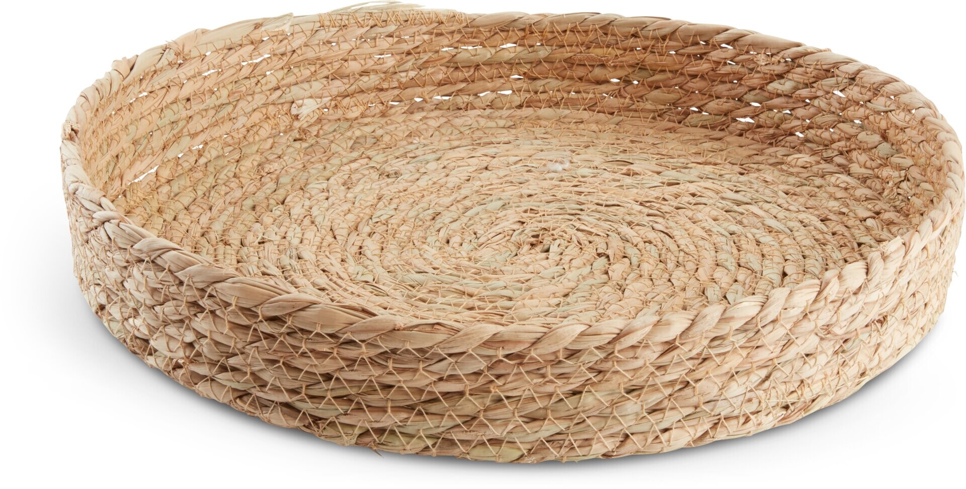 Bandeja deco JOAR Ø35xA5cm hierba marina 