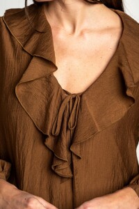 Blusa Marron