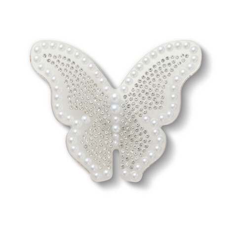 Jibbitz Pearl and Gem Butterfly Multicolor