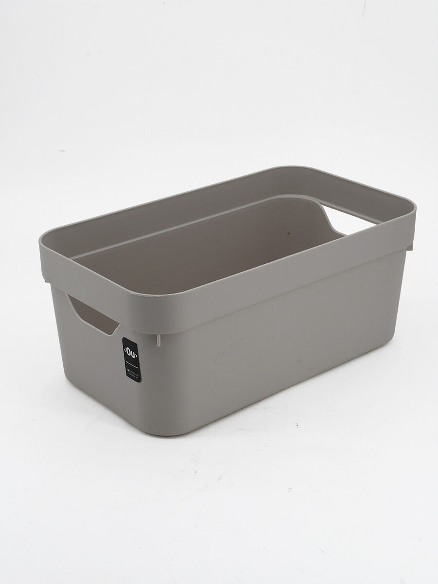 CAJA ORGANIZADORA 2 LTS 29 X 16.5 CM - BEIGE 