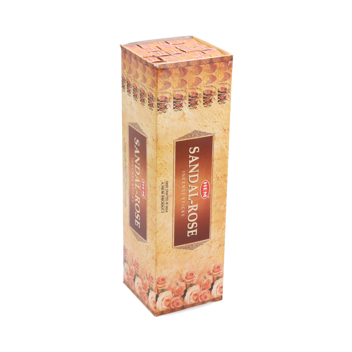 INCIENSO HEM CAJA CARBÓN X25 - Sándalo/rosa 