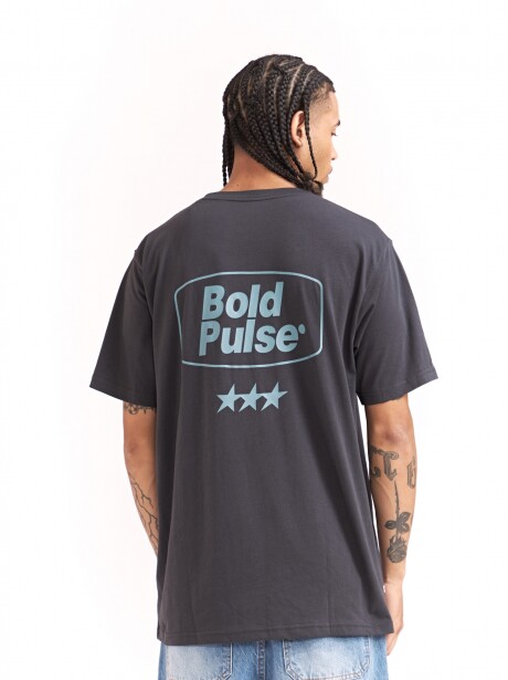 REMERA BOLD GRIS