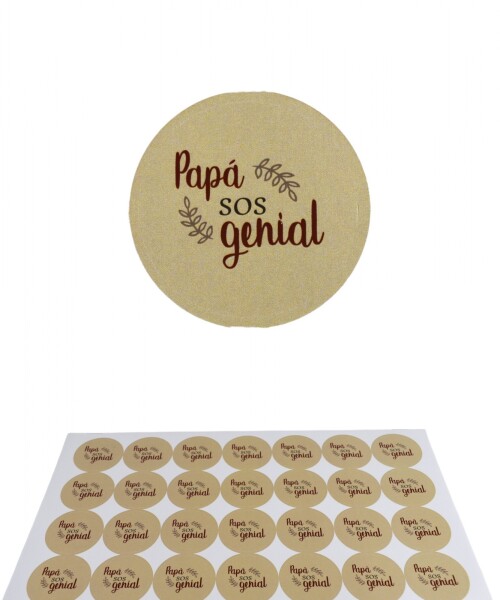 Stickers día del padre plancha DISEÑO 4