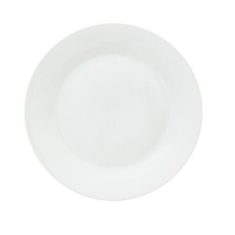 PLATO DE MESA BLANCO PORCELANA SELECTA D 24 CM