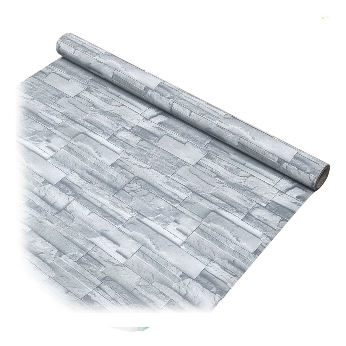 Papel Adhesivo Empapelar Piedra Cocina Pared 122x7mts 