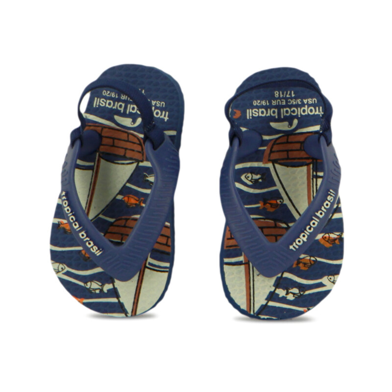 Chanclas Tropical Brasil Ojota Baby De Niño - Marino Marino