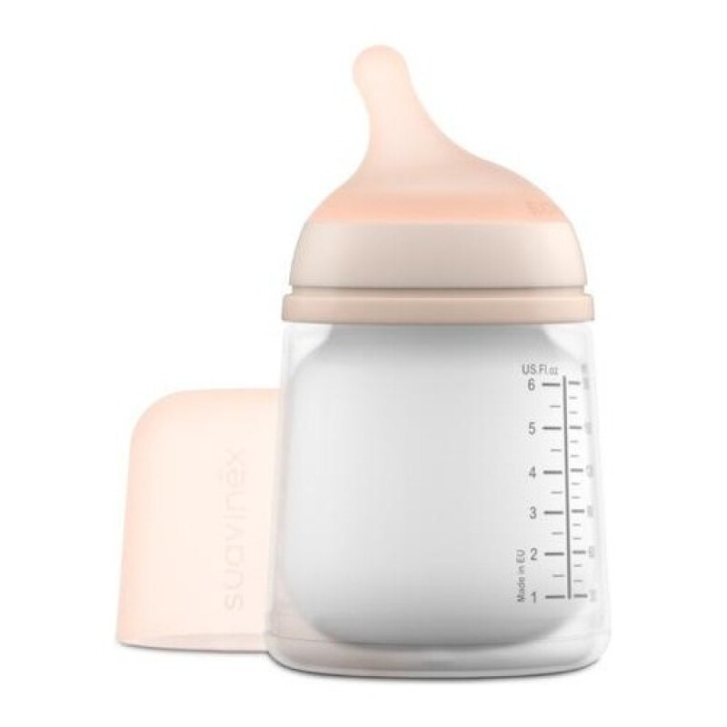 Mamadera Suavinex Anticólico Zero.Zero 180ml Transparente