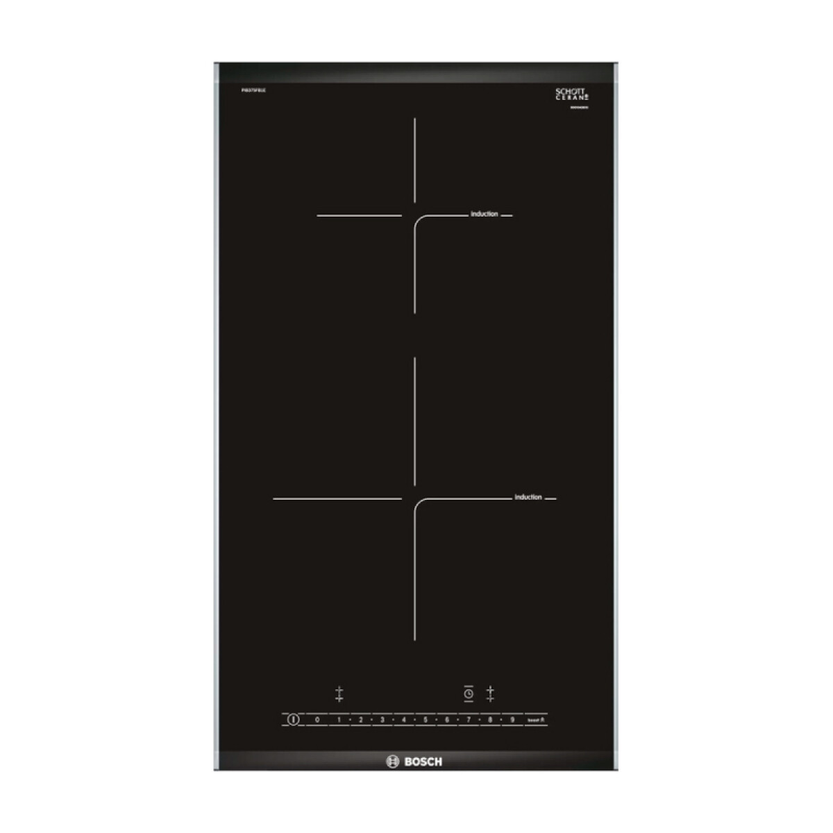 Placa de inducción Bosch PIB375FB1E 30cm - negro 