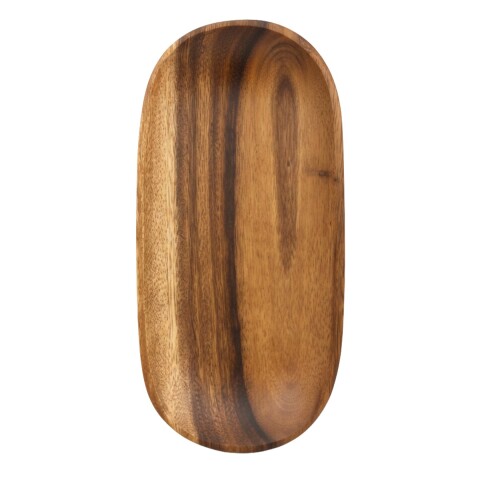 BANDEJA OVALADA 27*12*2.5 ACACIA Unica