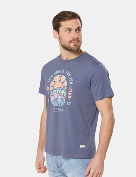 REMERA ESTAMPADA Lila