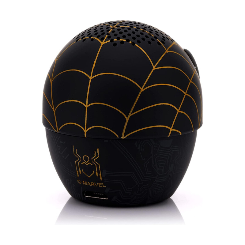 Parlante Portátil Bitty Boomers Marvel Black Spiderman Parlante Portátil Bitty Boomers Marvel Black Spiderman