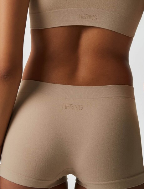 BOMBACHA TIPO BOXER SIN COSTURAS BEIGE
