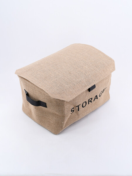 CAJA ORGANIZADORA BEIGE