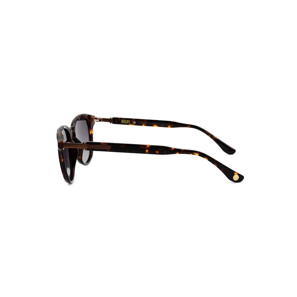 Lentes De Sol Chilli Beans Beatles Redondo Hombre Marrón/Tortuga