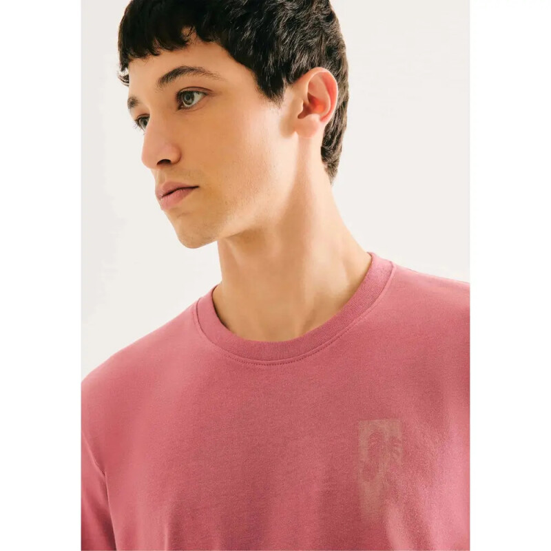 CAMISETA MM ROSA/GRAFITO