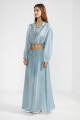 ABBY SKIRT Aqua