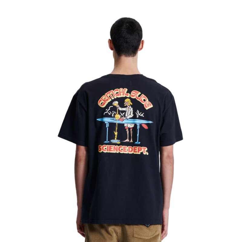 Remera Critical Slide Scientist - Negro Remera Critical Slide Scientist - Negro