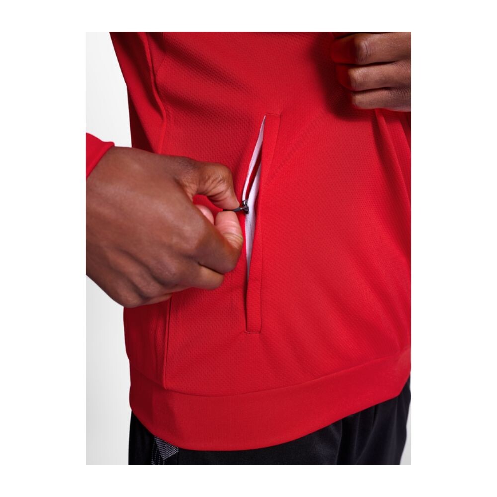 BUZO AUTHENTIC PL HOODIE UNISEX ROJO