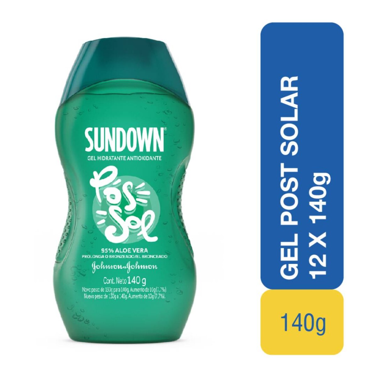 Gel Sundown Pós Sol Hidratante Antioxidante - 140gr 