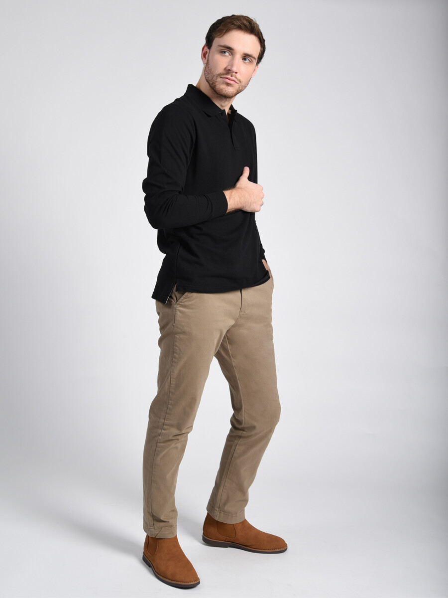 Pantalón clásico - Beige 