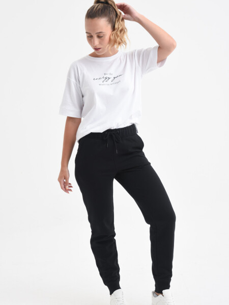 Pantalón deportivo jogger Negro