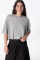 Boxy Tshirt Gris