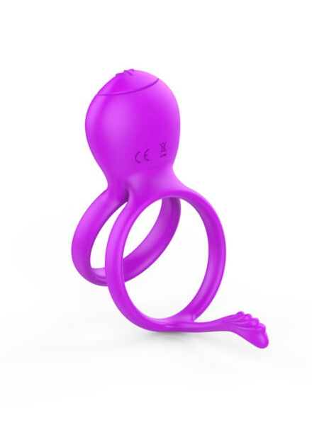 Anillo vibrador multifuncional Fucsia