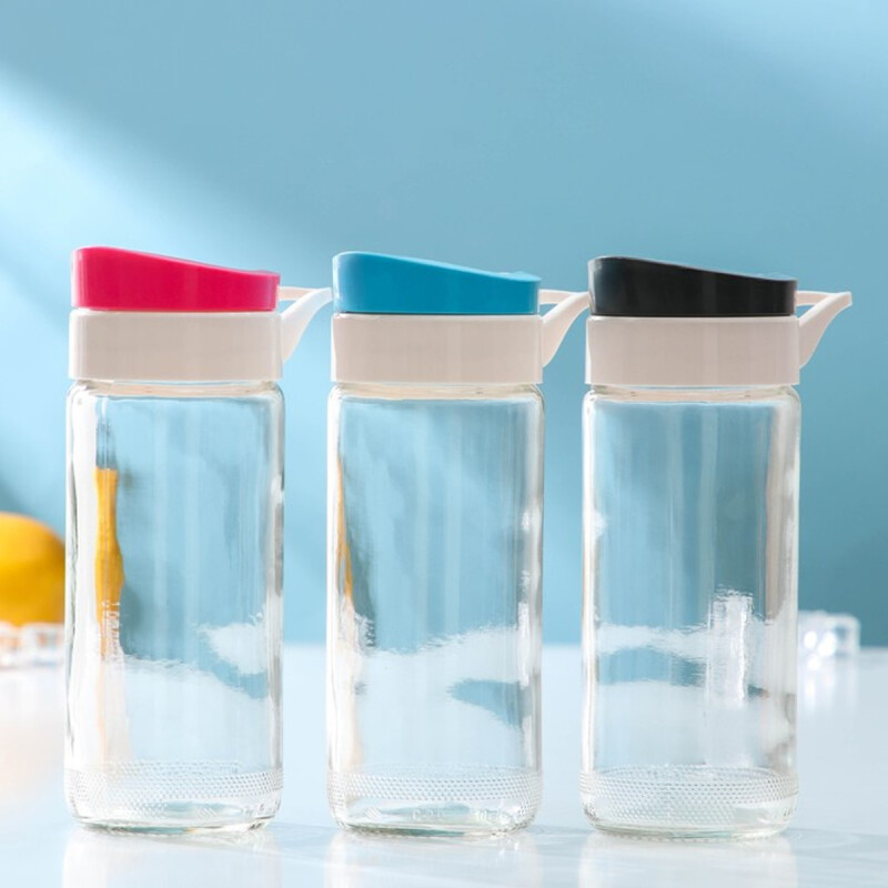 Botella deportiva 500 cc vidrio Renga TRANSPARENTE