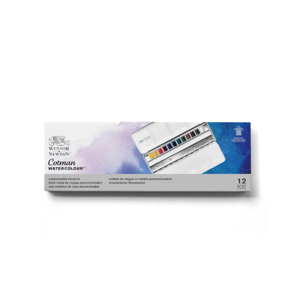 Caja de acuarelas Cotman x 12 - Winsor & Newton Única