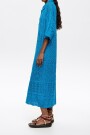 VESTIDO ASIMETRICO Azul