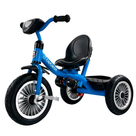 Triciclo 3 en 1 con techo Bebesit giratorio 360Â° Turquesa