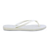 Tropical Brasil Ojota Slim Basic De Mujer - Blanco Blanco
