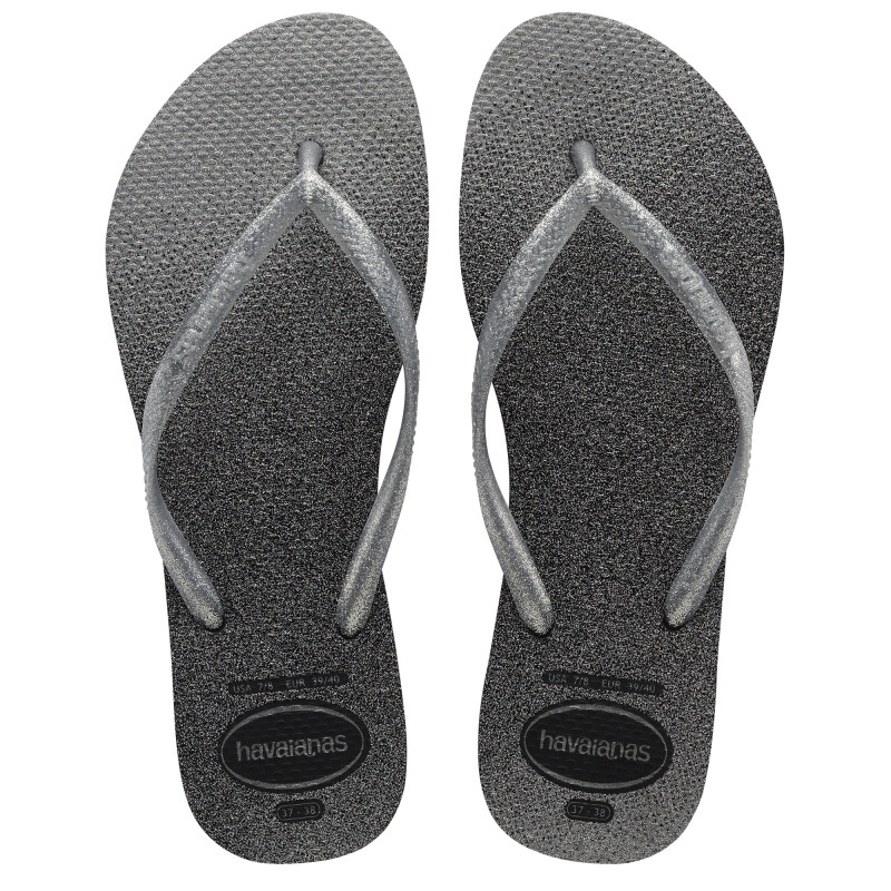 Sandalia de Mujer Havaianas Slim Gloss Negro