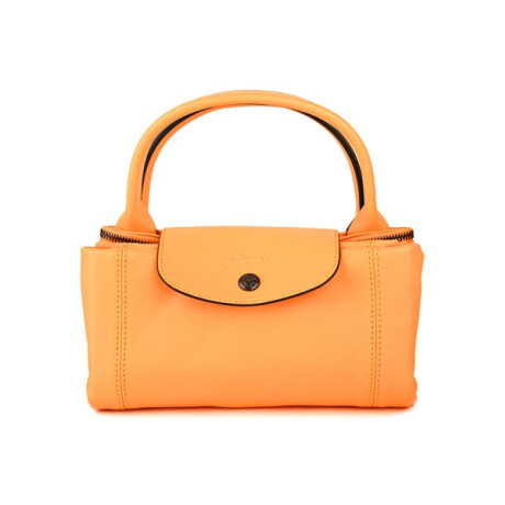 Longchamp -Cartera de cuero plegable, Le pliage cuir Mostaza