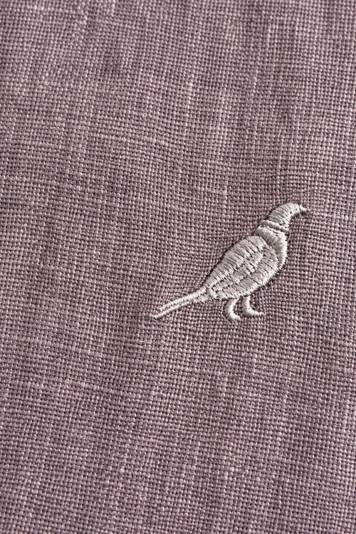 Camisa Lino Nogal Mora Melange