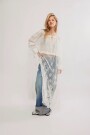 WILLOW MAXI TOP Blanco