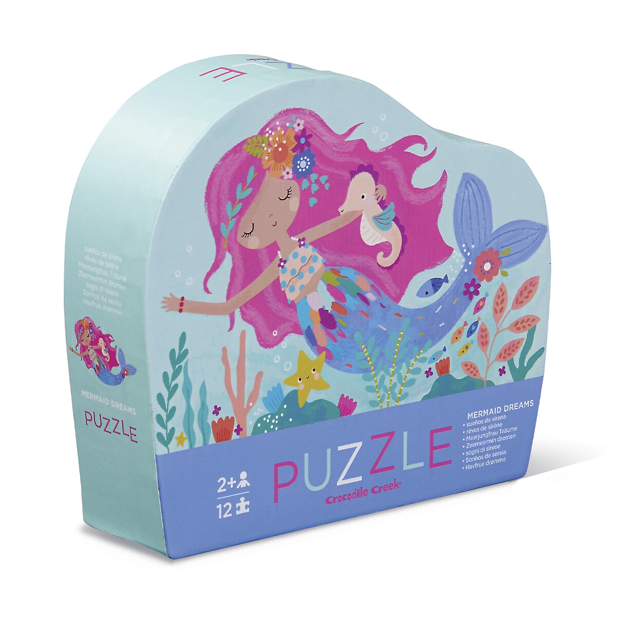 Puzzle Crocodile Creek 12 Piezas 22 x 30 cm - Sirenas 