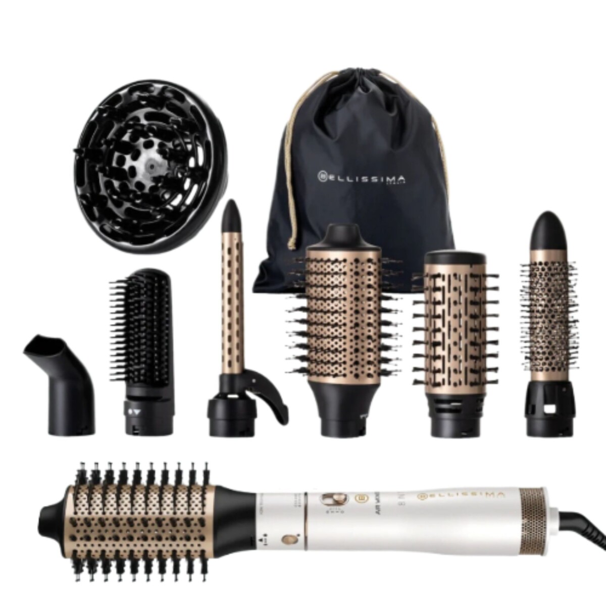 Cepillo de aire Bellissima Air Wonder 8 en 1 