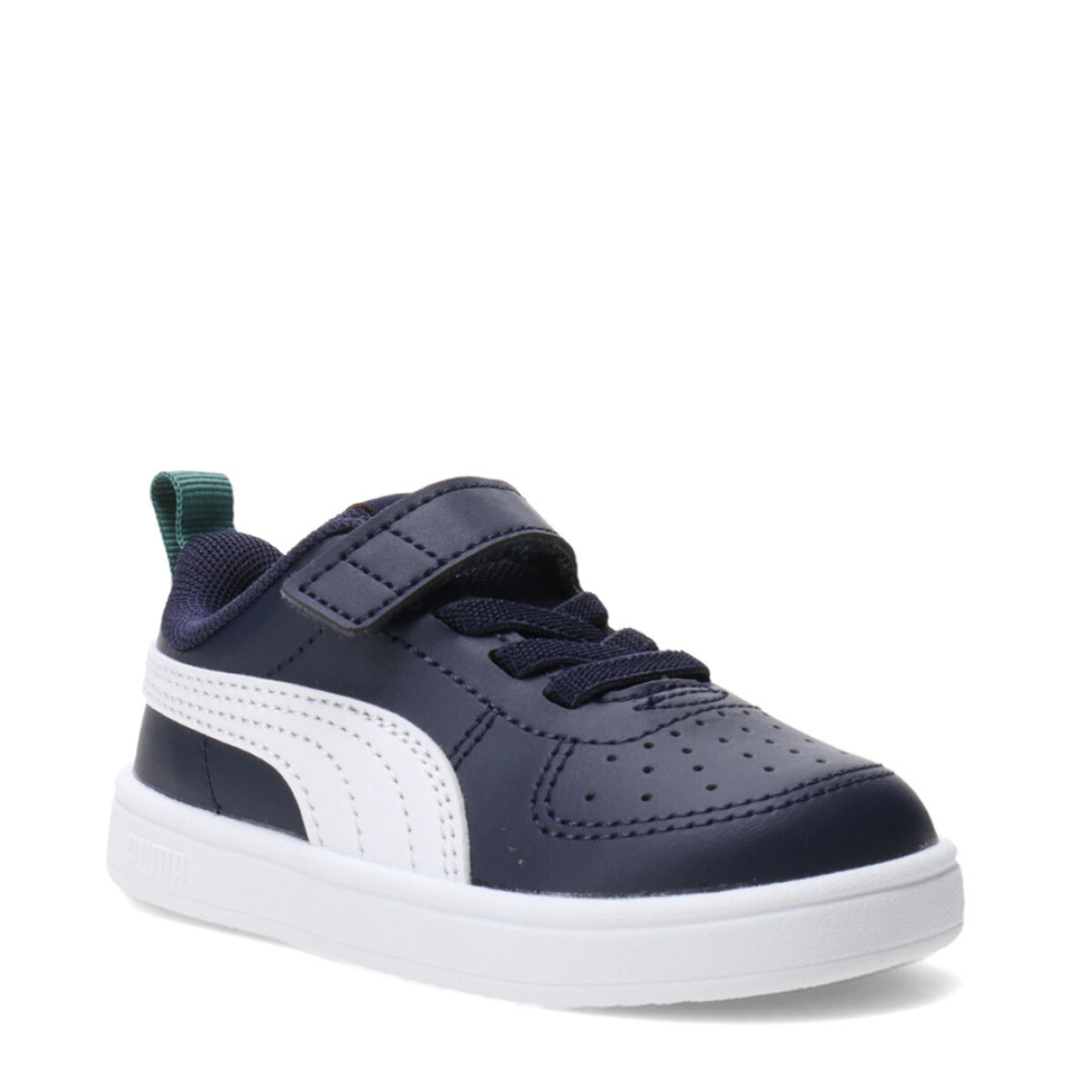 Championes de Niños Puma Rickie Infantil C/Velcro - Azul - Blanco 