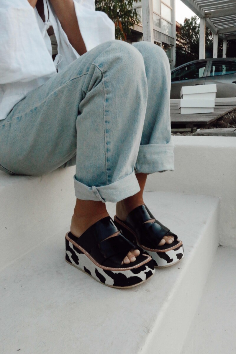 Sandalias Córcega Vaca 