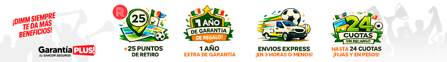 ¡Aprovechá y tené tu producto más cómodo y rápido!