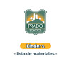 Lista de materiales - Kinder 1 Prado School Única